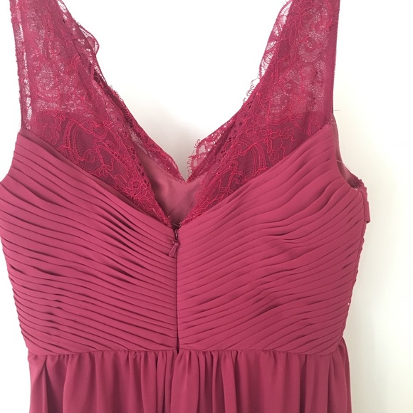 Light burgundy bridesmaid dress - Picture 4 of 4